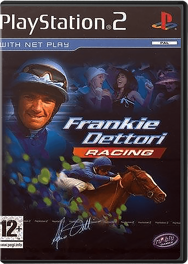 Frankie Dettori Racing box art for Playstation 2
